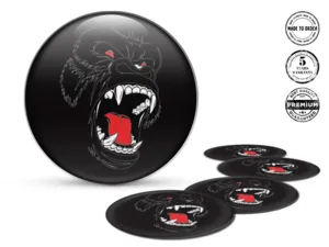 Hub Cap Sticker Logo Ultimate Warp-Speed Velocity Surge